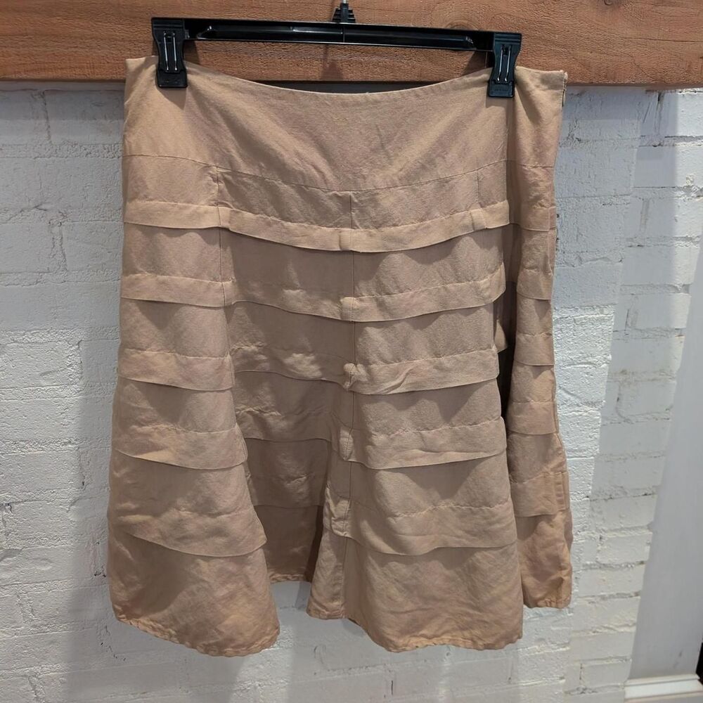 Appraisal Women's Tan and Khaki Skirt